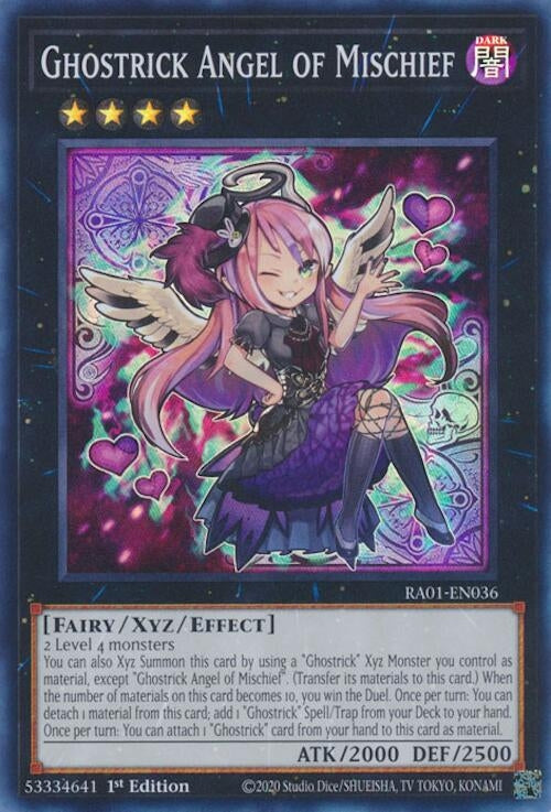 Image for Ghostrick Angel of Mischief (25th Anniversary Rarity Collection) (RA01-EN036) - YuGiOh