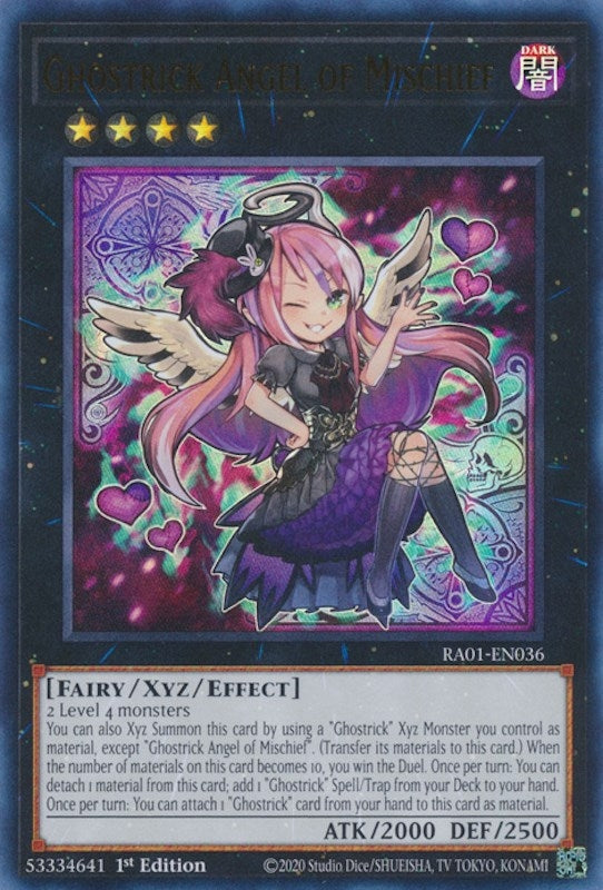 Image for Ghostrick Angel of Mischief (UR) (25th Anniversary Rarity Collection) (RA01-EN036) - YuGiOh