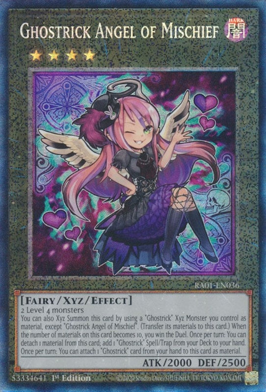 Image for Ghostrick Angel of Mischief (PCR) (25th Anniversary Rarity Collection) (RA01-EN036) - YuGiOh