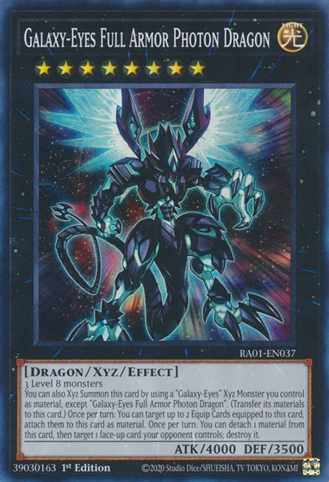 Image for Galaxy-Eyes Full Armor Photon Dragon (25th Anniversary Rarity Collection) (RA01-EN037) - YuGiOh