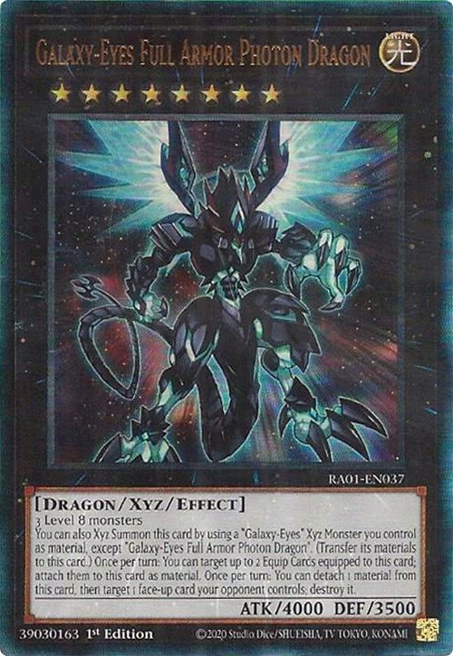 Image for Galaxy-Eyes Full Armor Photon Dragon (PUR) (25th Anniversary Rarity Collection) (RA01-EN037) - YuGiOh