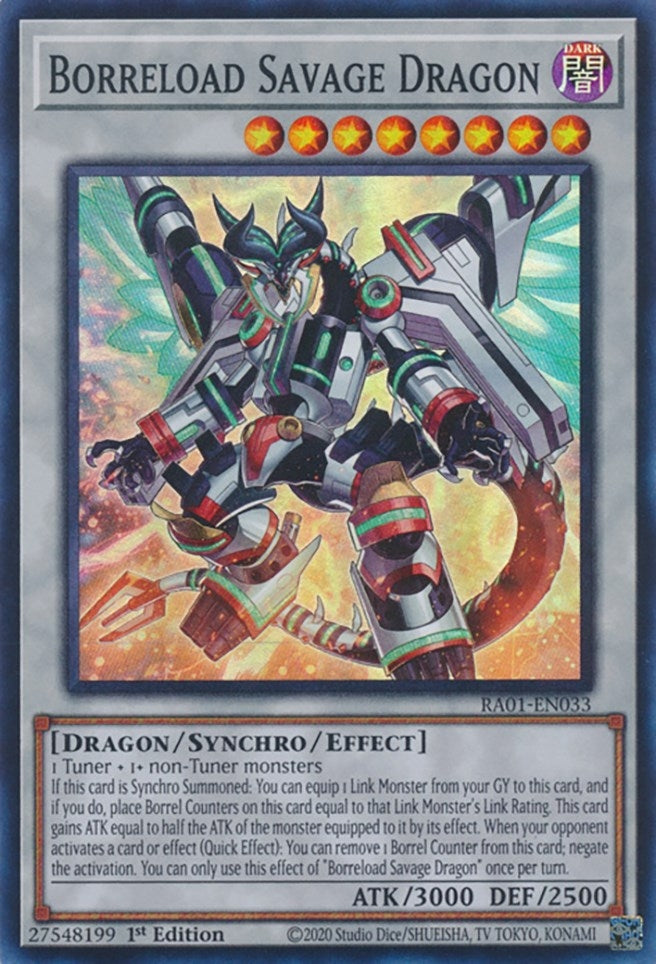 Image for Borreload Savage Dragon (25th Anniversary Rarity Collection) (RA01-EN033) - YuGiOh