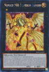 Image for Number 100: Numeron Dragon (Platinum Secret Rare) (25th Anniversary Rarity Collection) (RA01-EN039) - YuGiOh