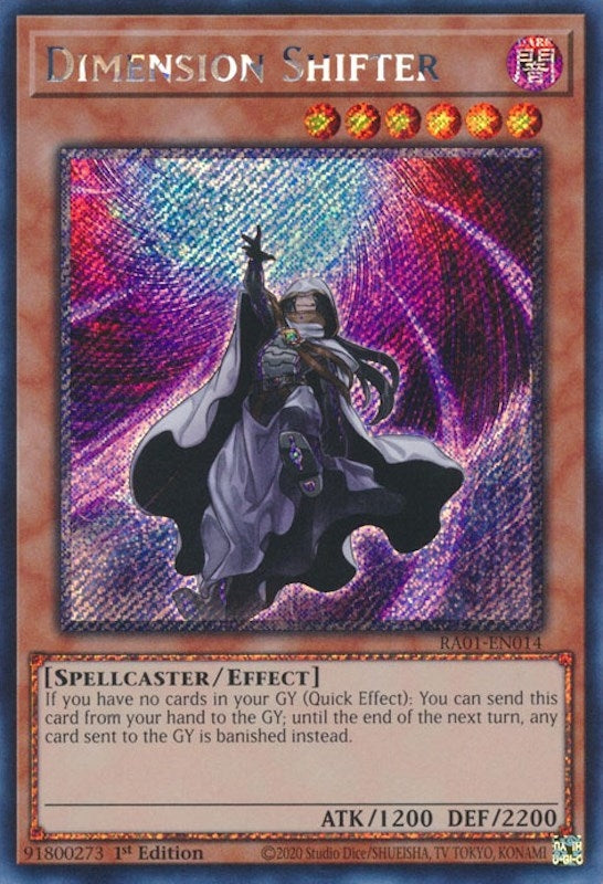 Image for Dimension Shifter (Platinum Secret Rare) (25th Anniversary Rarity Collection) (RA01-EN014) - YuGiOh