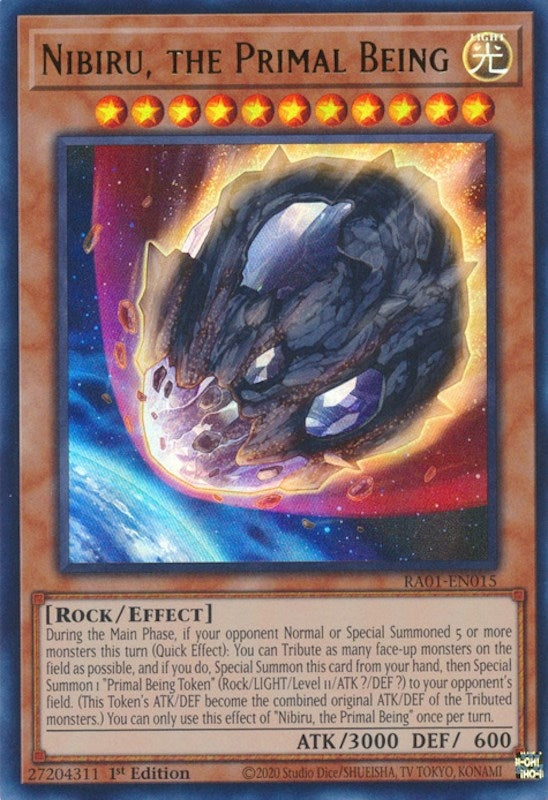 Image for Nibiru, the Primal Being (UR) (25th Anniversary Rarity Collection) (RA01-EN015) - YuGiOh