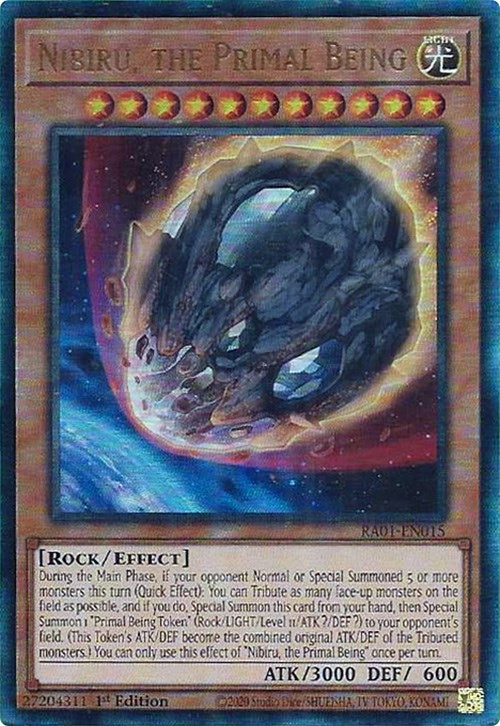 Image for Nibiru, the Primal Being (PUR) (25th Anniversary Rarity Collection) (RA01-EN015) - YuGiOh