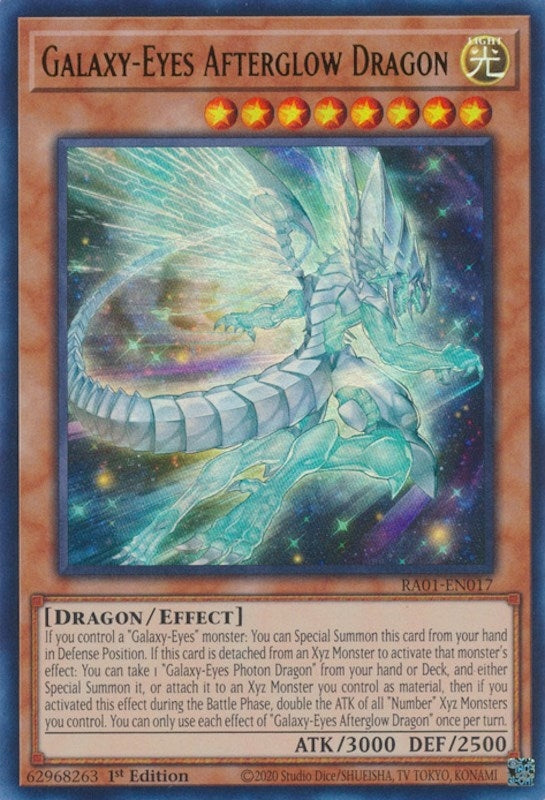 Image for Galaxy-Eyes Afterglow Dragon (UR) (25th Anniversary Rarity Collection) (RA01-EN017) - YuGiOh