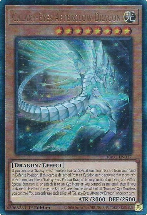 Image for Galaxy-Eyes Afterglow Dragon (PUR) (25th Anniversary Rarity Collection) (RA01-EN017) - YuGiOh