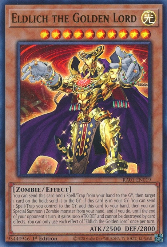 Image for Eldlich the Golden Lord (UR) (25th Anniversary Rarity Collection) (RA01-EN019) - YuGiOh