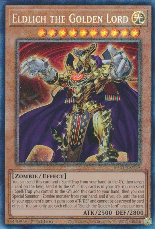 Image for Eldlich the Golden Lord (PCR) (25th Anniversary Rarity Collection) (RA01-EN019) - YuGiOh
