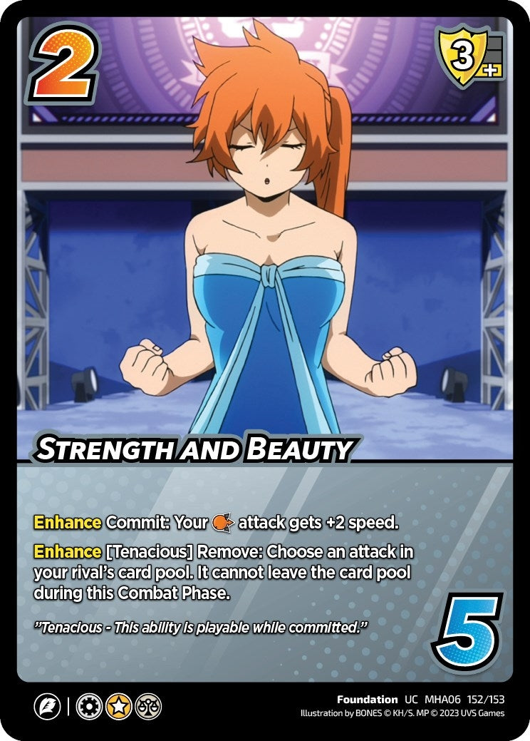 Image for Strength and Beauty (UniVersus: My Hero Academia: Jet Burn) (152/153) - UniVersus