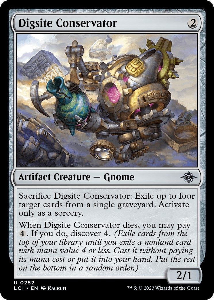 Image for Digsite Conservator (The Lost Caverns of Ixalan) (252) - Magic: The Gathering