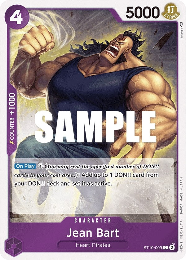 Image for Jean Bart (Ultra Deck: The Three Captains) (ST10-009) - One Piece Card Game