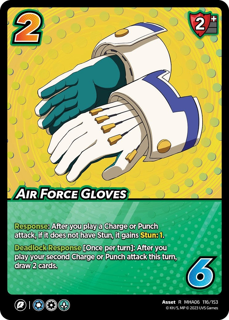 Image for Air Force Gloves (UniVersus: My Hero Academia: Jet Burn) (116/153) - UniVersus