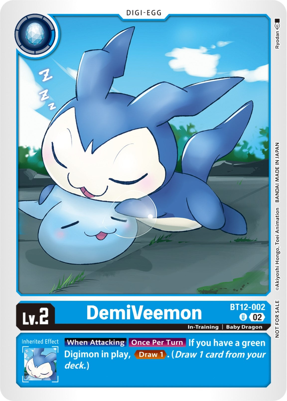 Image for DemiVeemon (NYCC 2023 Demo Deck) (BT12) (12002)