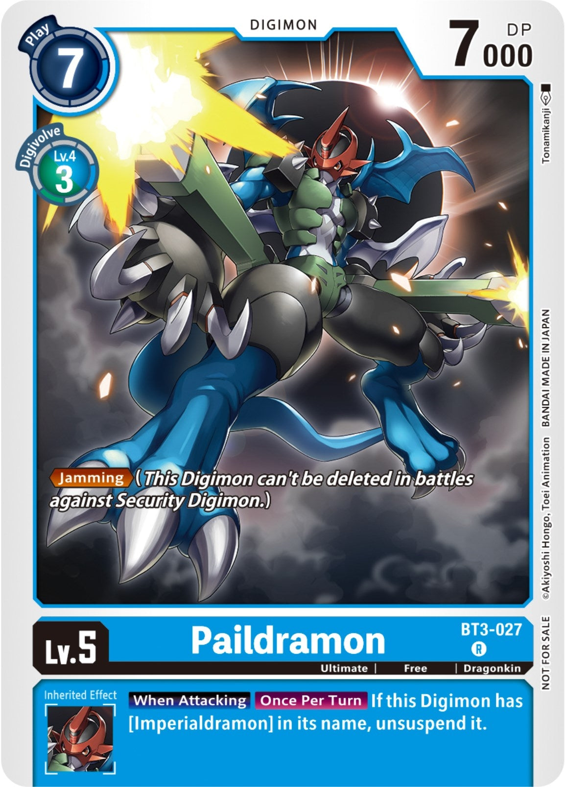 Image for Paildramon (NYCC 2023 Demo Deck) - Digimon Card Game