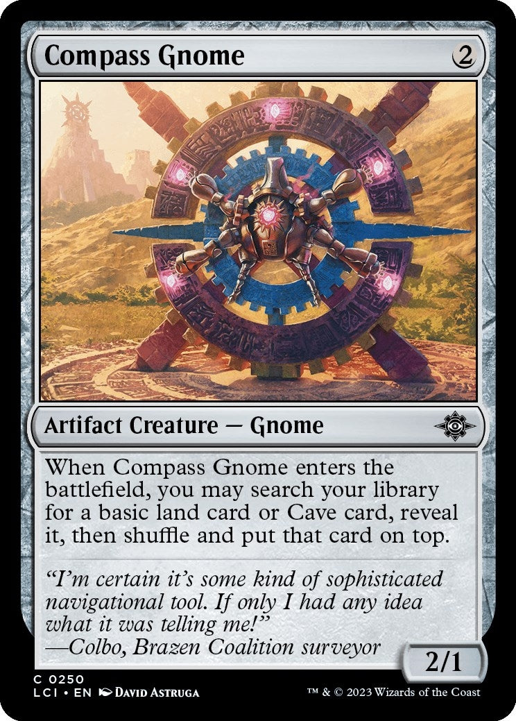 Image for Compass Gnome (The Lost Caverns of Ixalan) (250) - Magic: The Gathering