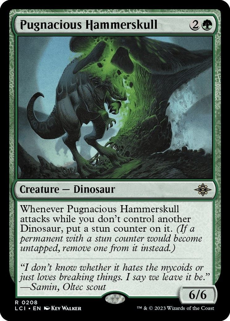 Image for Pugnacious Hammerskull (The Lost Caverns of Ixalan) (208) - Magic: The Gathering