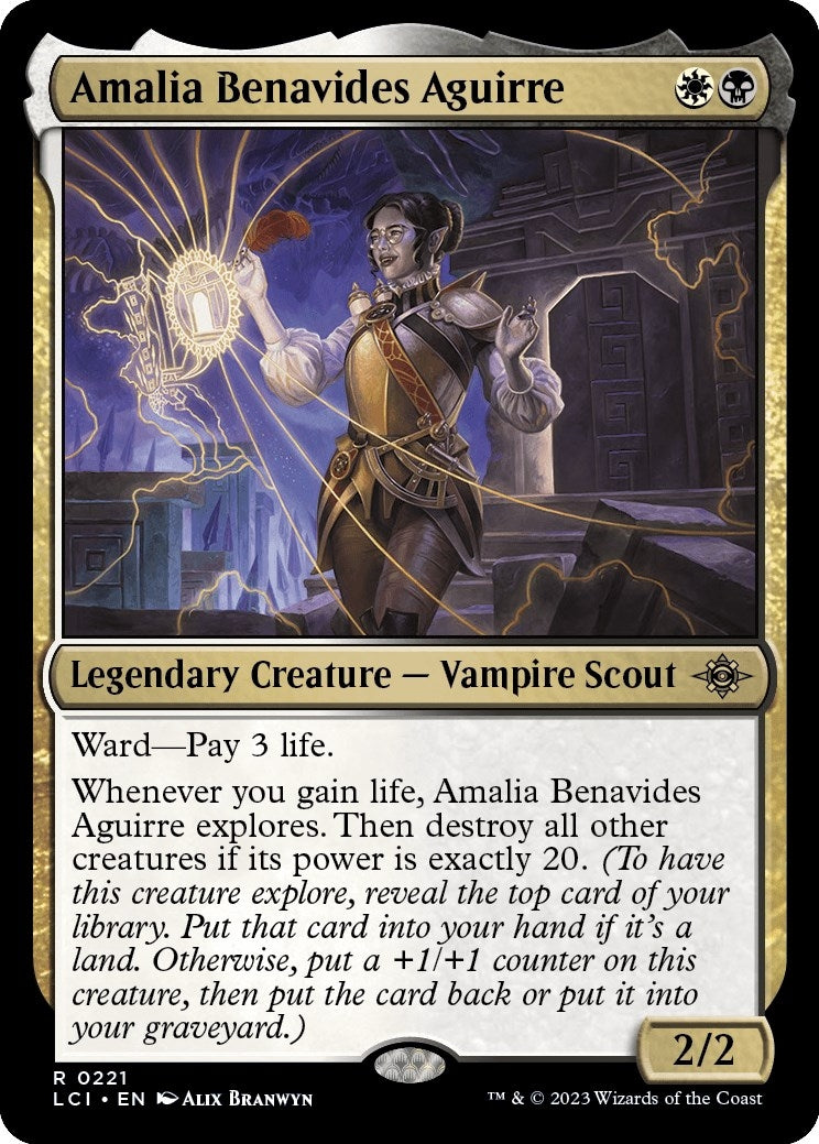 Image for Amalia Benavides Aguirre (The Lost Caverns of Ixalan) (221) - Magic: The Gathering