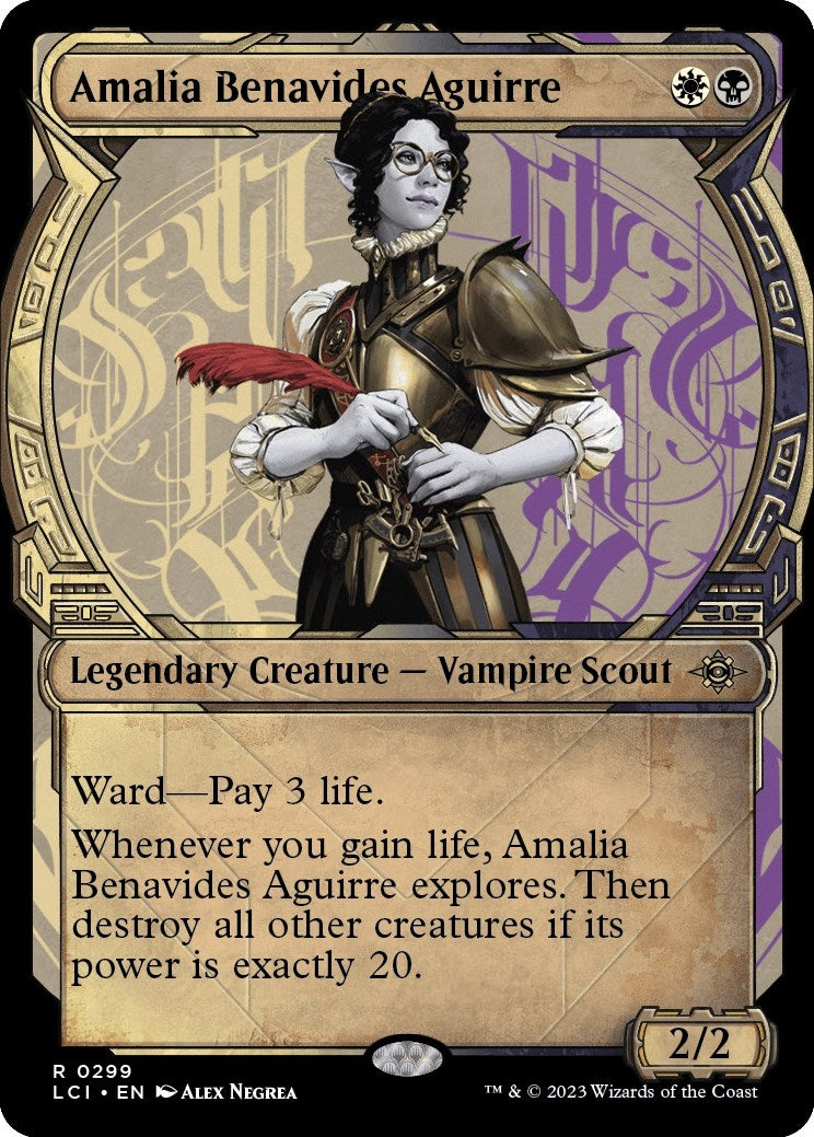 Image for Amalia Benavides Aguirre (Showcase) (The Lost Caverns of Ixalan) (299) - Magic: The Gathering