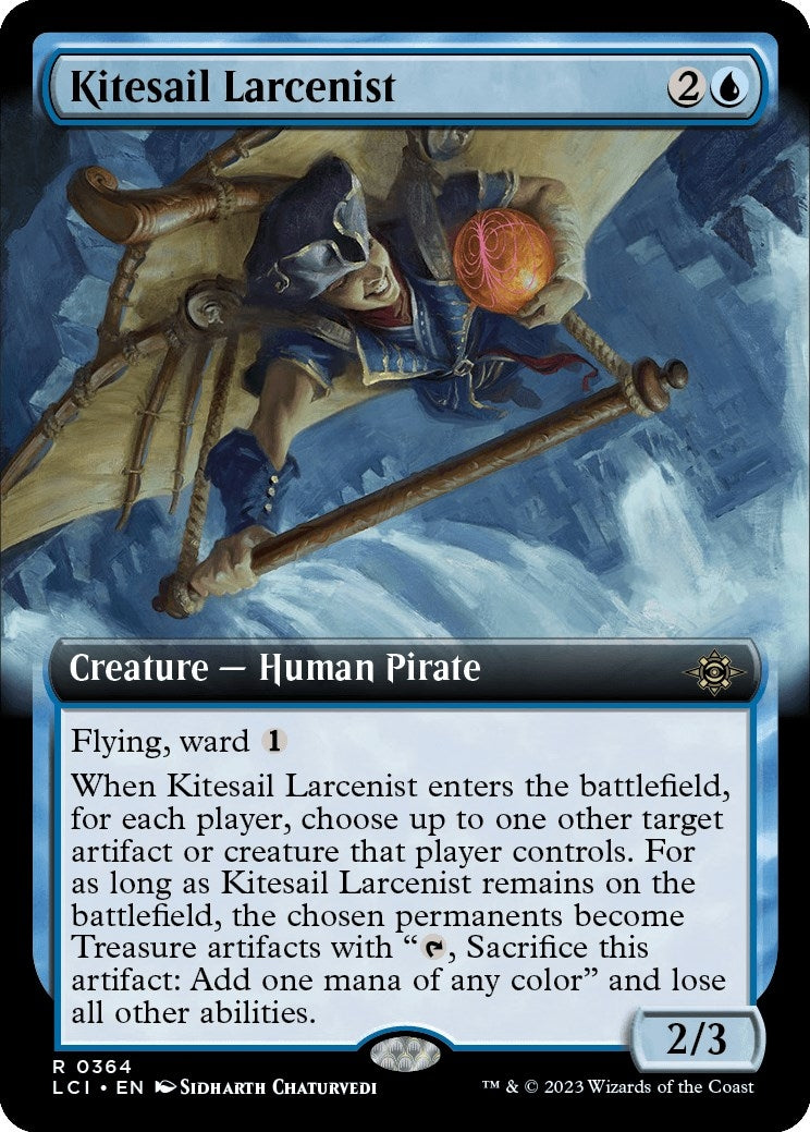 Image for Kitesail Larcenist (Extended Art) (The Lost Caverns of Ixalan) (364) - Magic: The Gathering