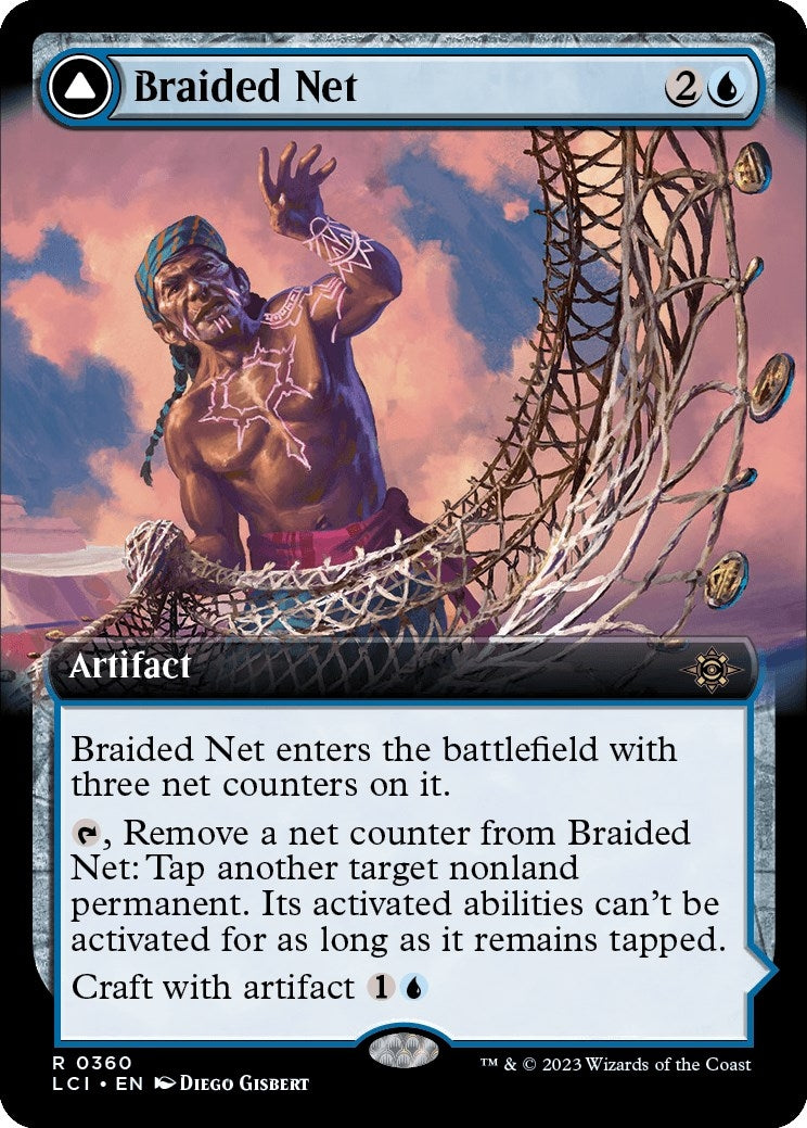 Image for Braided Net (Extended Art) (The Lost Caverns of Ixalan) (360) - Magic: The Gathering
