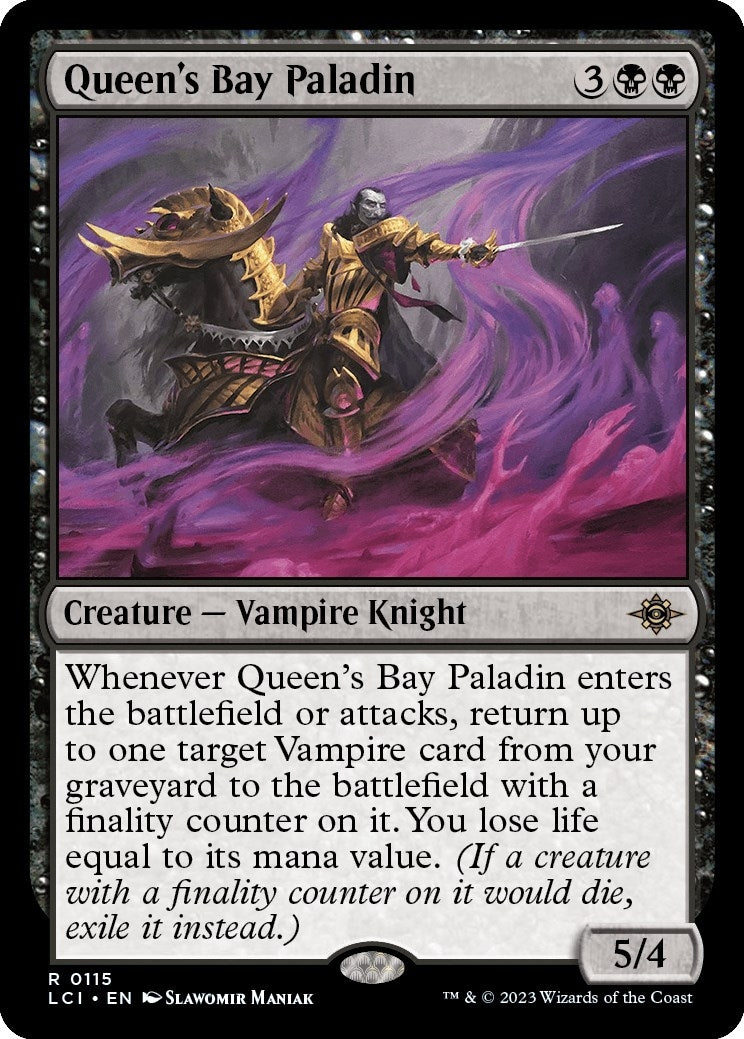 Image for Queen's Bay Paladin (The Lost Caverns of Ixalan) (115) - Magic: The Gathering