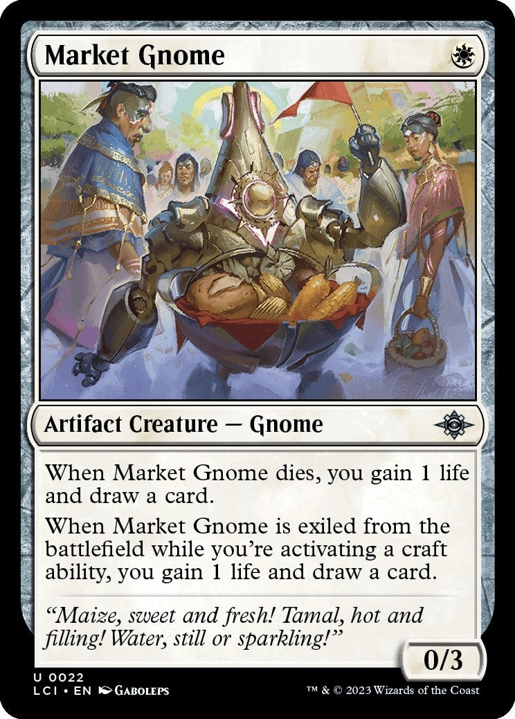 Image for Market Gnome (The Lost Caverns of Ixalan) (22) - Magic: The Gathering