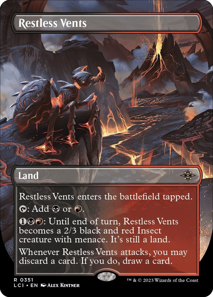 Image for Restless Vents (Borderless) (The Lost Caverns of Ixalan) (351) - Magic: The Gathering