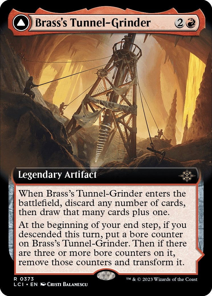 Image for Brass's Tunnel-Grinder (Extended Art) (The Lost Caverns of Ixalan) (373) - Magic: The Gathering