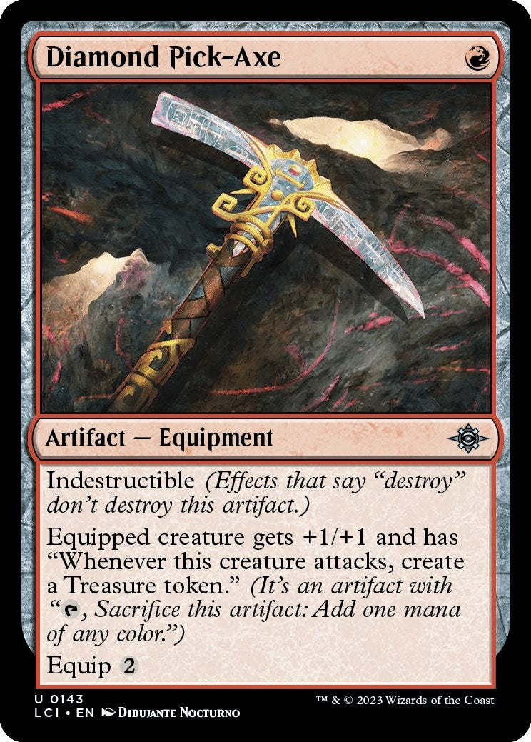 Image for Diamond Pick-Axe (The Lost Caverns of Ixalan) (143) - Magic: The Gathering