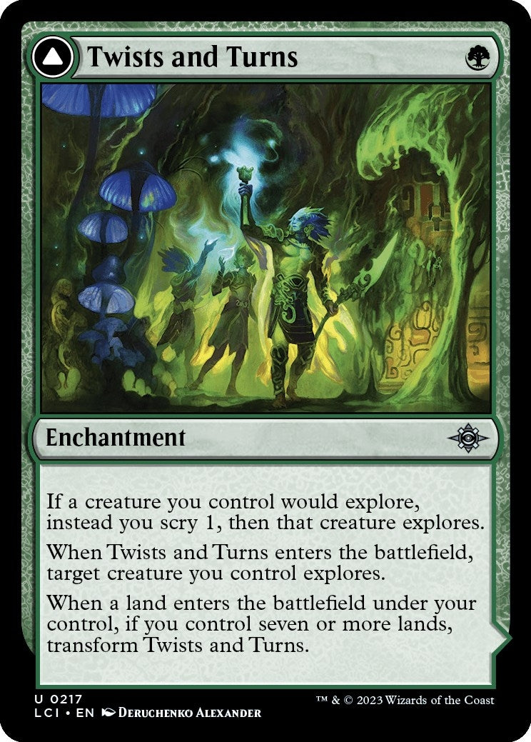 Image for Twists and Turns (The Lost Caverns of Ixalan) (217) - Magic: The Gathering