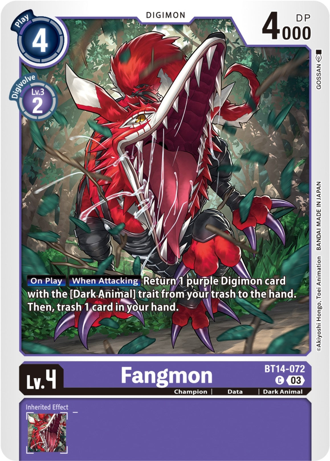 Image for Fangmon (BT14) (14072)