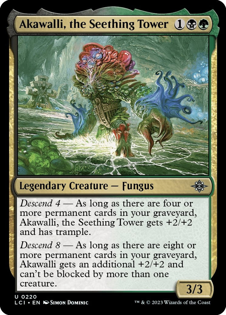 Image for Akawalli, the Seething Tower (The Lost Caverns of Ixalan) (220) - Magic: The Gathering