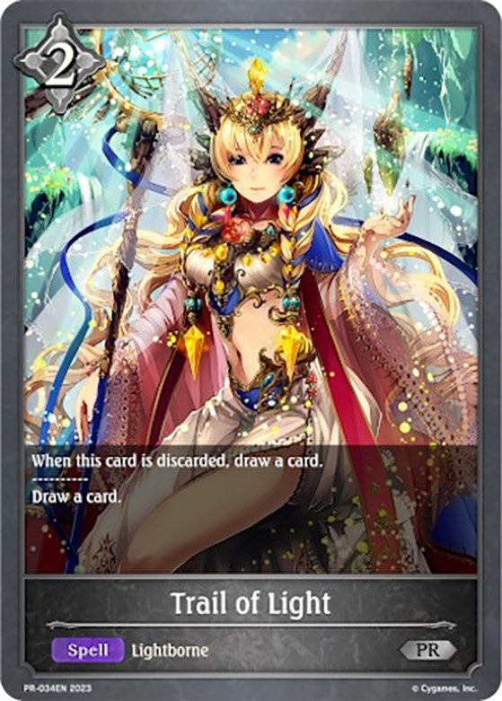 Image for Trail of Light (PR-034EN) (Shadowverse: Evolve Promo Cards) (PR-034EN) - Shadowverse: Evolve