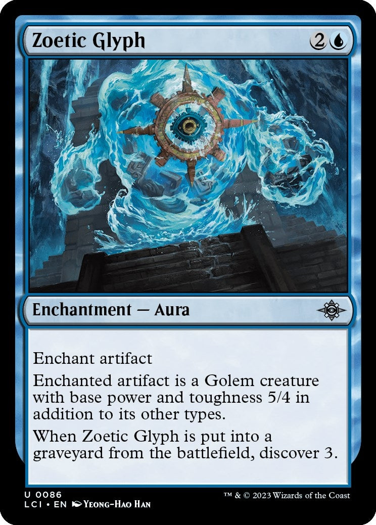 Image for Zoetic Glyph (The Lost Caverns of Ixalan) (86) - Magic: The Gathering