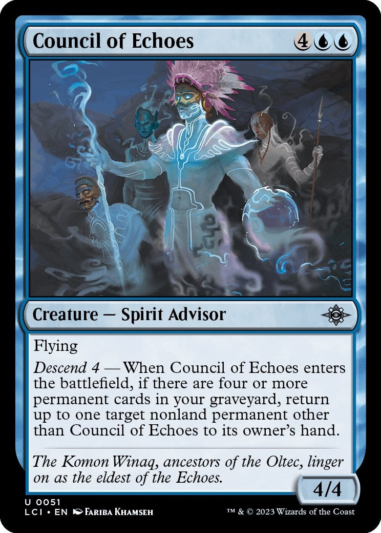 Image for Council of Echoes (The Lost Caverns of Ixalan) (51) - Magic: The Gathering