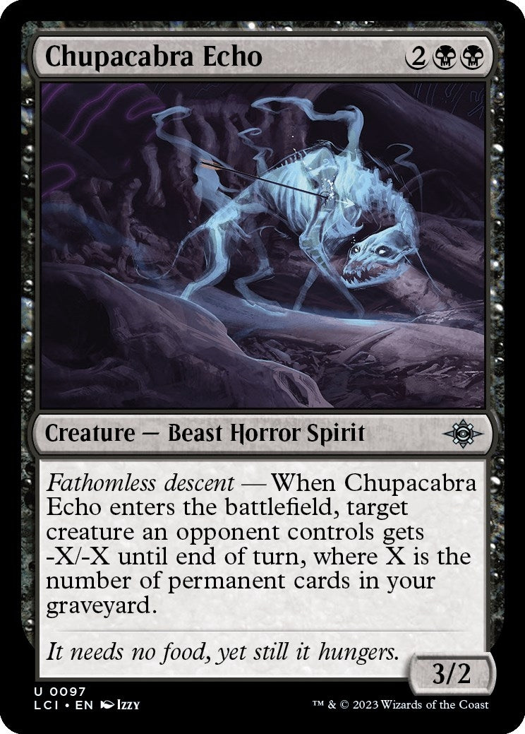 Image for Chupacabra Echo (The Lost Caverns of Ixalan) (97) - Magic: The Gathering