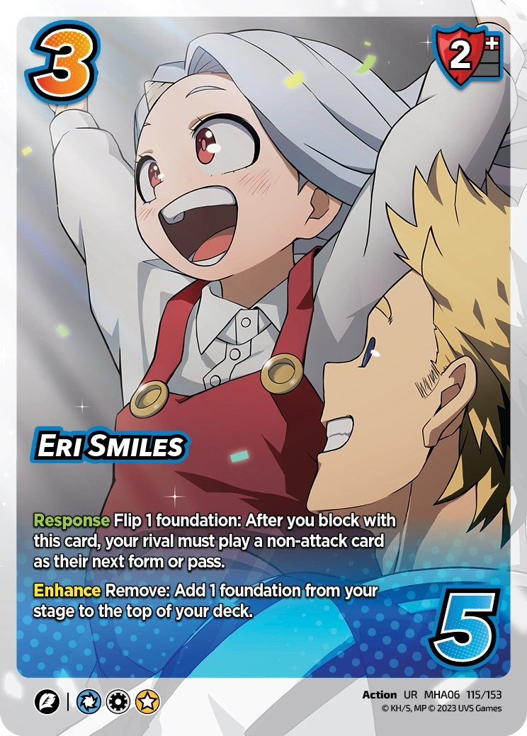Image for Eri Smiles (UniVersus: My Hero Academia: Jet Burn) (115/153) - UniVersus