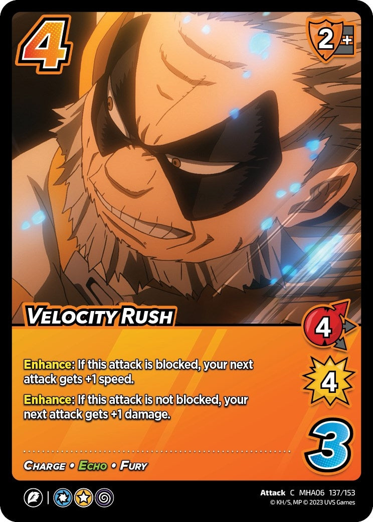 Image for Velocity Rush (UniVersus: My Hero Academia: Jet Burn) (137/153) - UniVersus