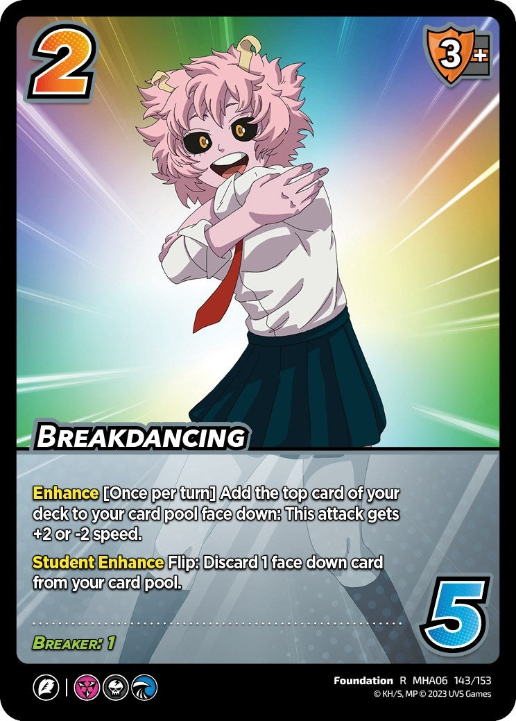 Image for Breakdancing (UniVersus: My Hero Academia: Jet Burn) (143/153) - UniVersus