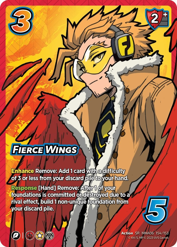 Image for Fierce Wings (UniVersus: My Hero Academia: Jet Burn) (154/153) - UniVersus