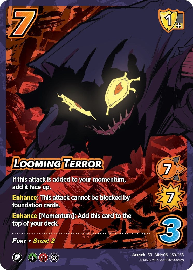 Image for Looming Terror (UniVersus: My Hero Academia: Jet Burn) (159/153) - UniVersus