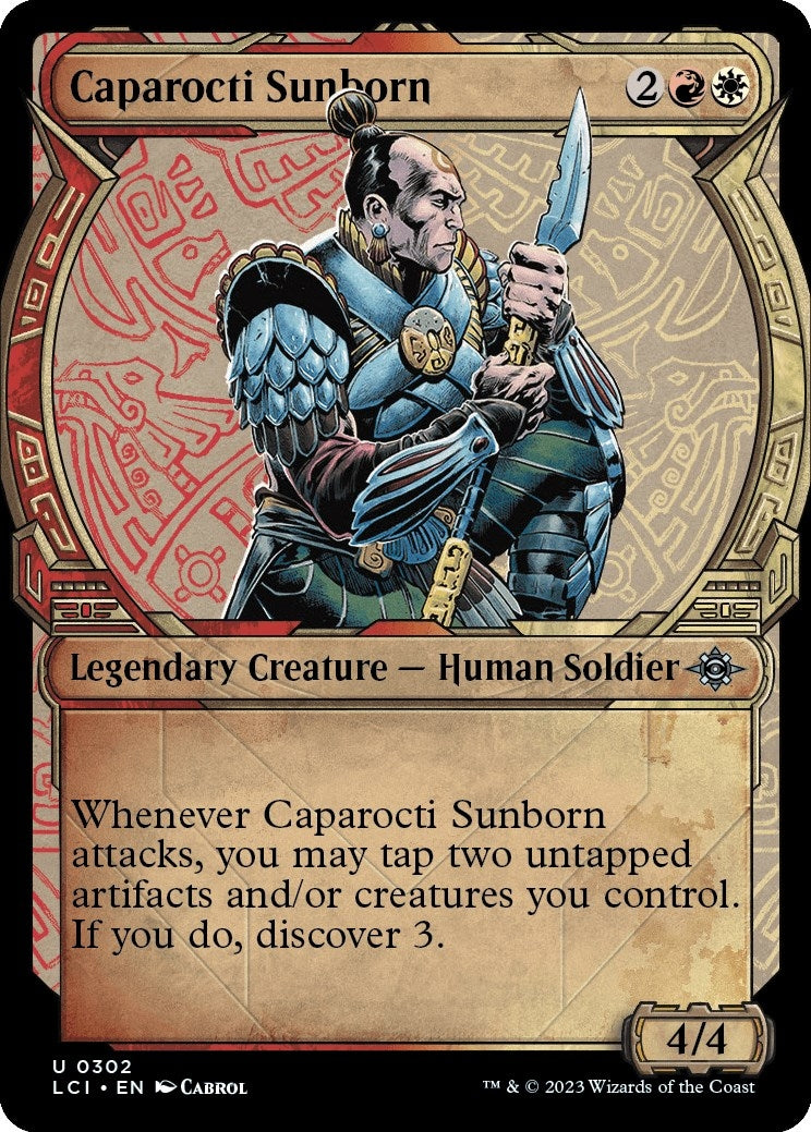 Image for Caparocti Sunborn (Showcase) (The Lost Caverns of Ixalan) (302) - Magic: The Gathering