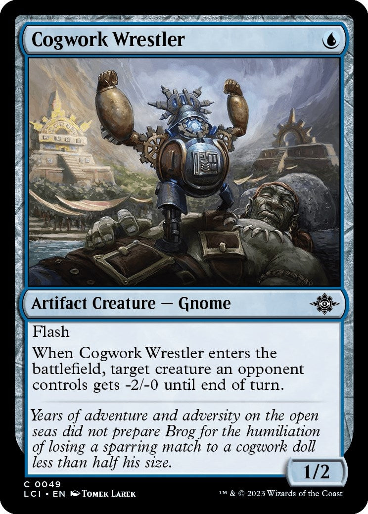 Image for Cogwork Wrestler (The Lost Caverns of Ixalan) (49) - Magic: The Gathering