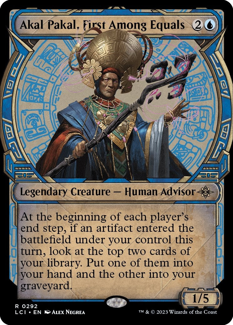 Image for Akal Pakal, First Among Equals (Showcase) (The Lost Caverns of Ixalan) (292) - Magic: The Gathering
