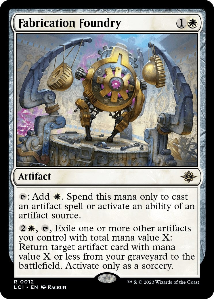 Image for Fabrication Foundry (The Lost Caverns of Ixalan) (12) - Magic: The Gathering