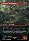 Image for Hunting Velociraptor (Borderless) (Emblem) (Universes Beyond: Jurassic World Collection) (30) - Magic: The Gathering