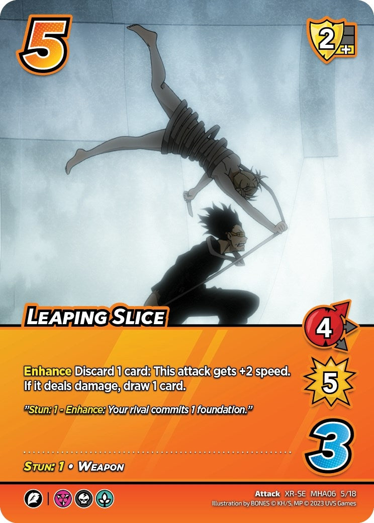 Image for Leaping Slice (XR) (UniVersus: My Hero Academia: Jet Burn) (5/18) - UniVersus