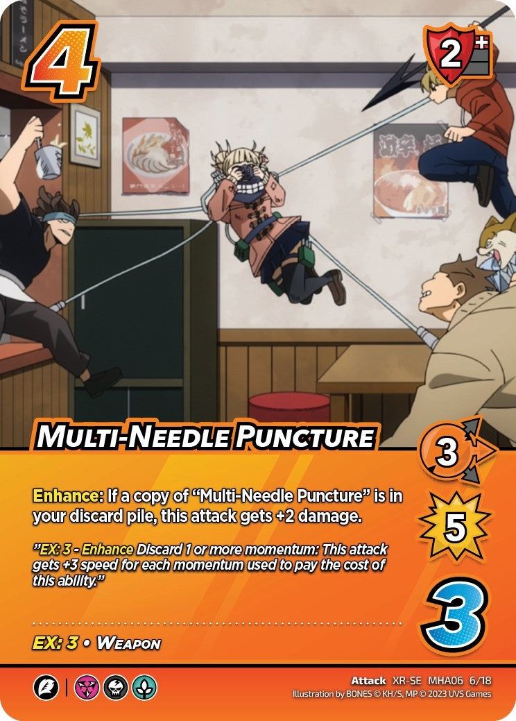 Image for Multi-Needle Puncture (XR) (UniVersus: My Hero Academia: Jet Burn) (6/18) - UniVersus